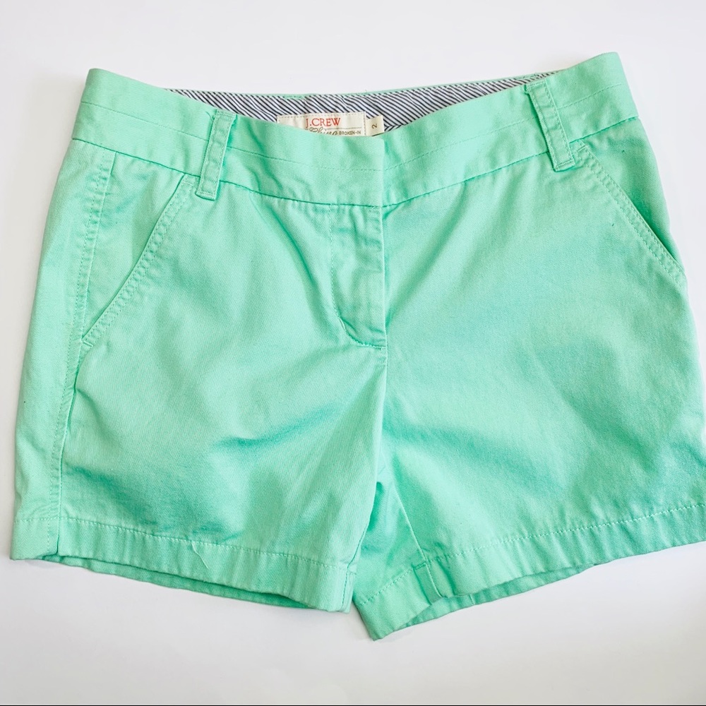 SOLD J Crew Broken In Lime Green Chino - Picture 2 of 6